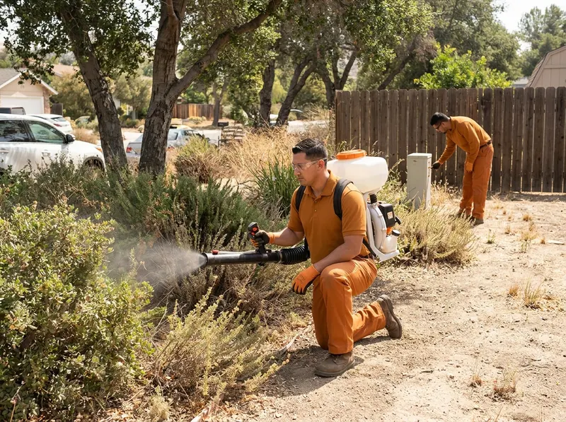 Mosquito and Yard Parasite Reduction in Agoura Hills, CA
