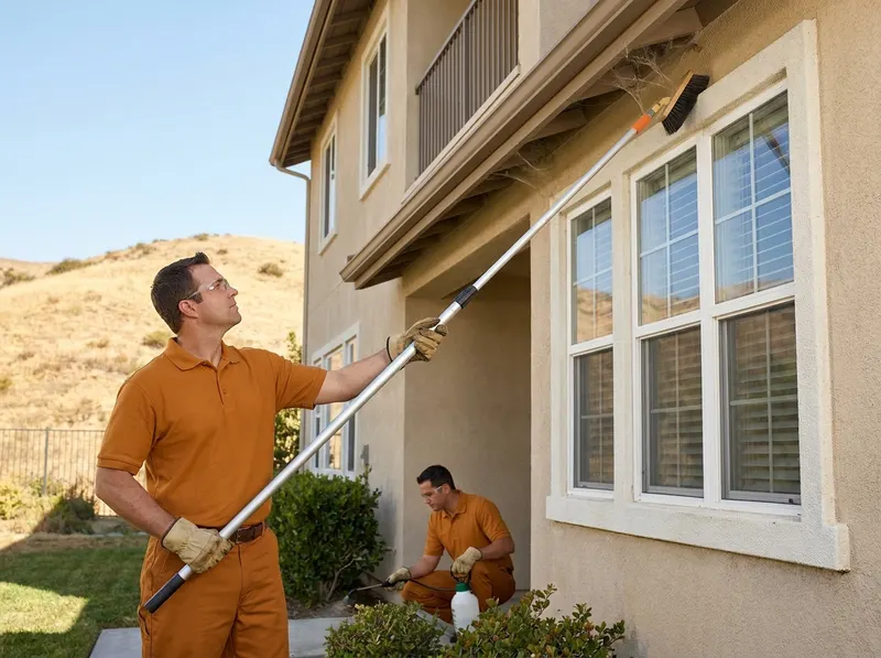 Spider Management and Exterior De-Webbing in Agoura Hills, CA